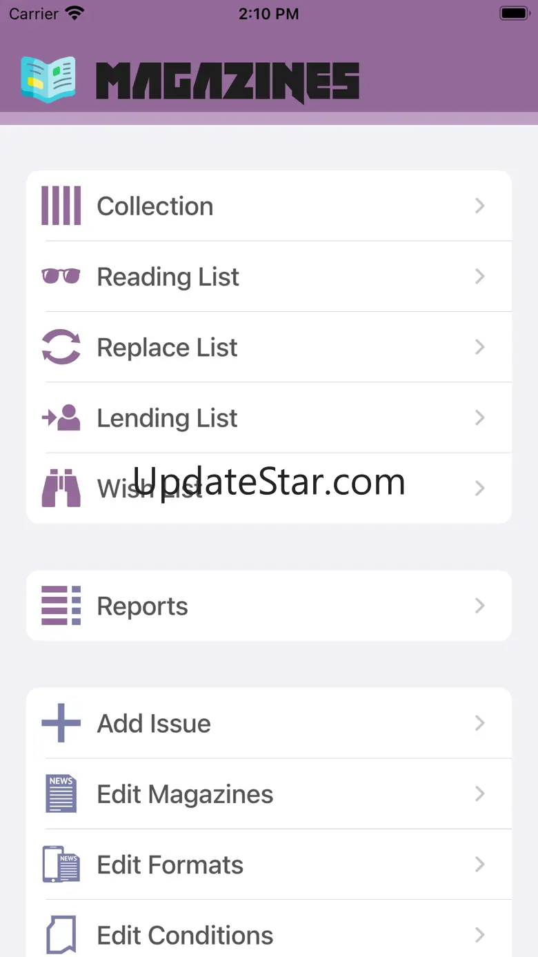 Magazines Collector 3.3