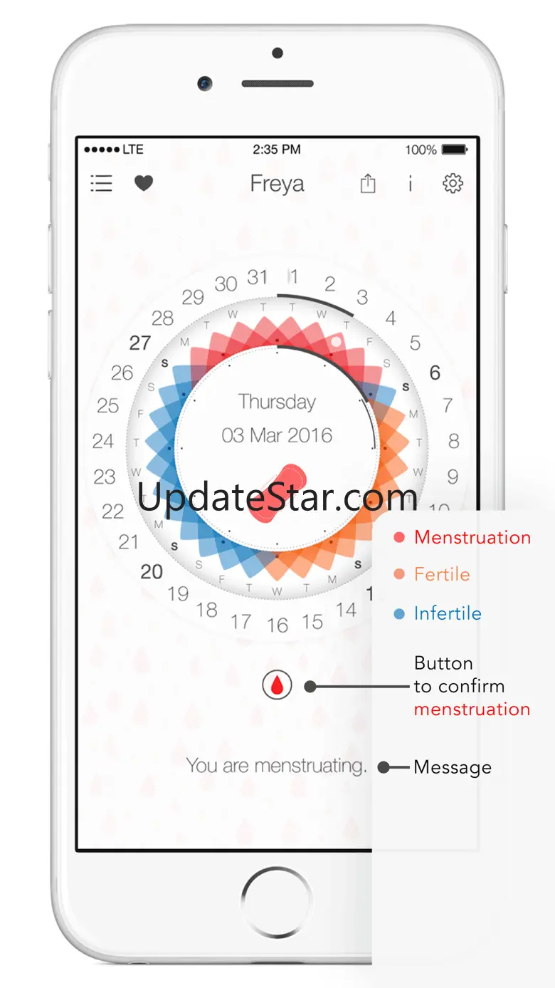 Period tracker • Freya 1.2.1