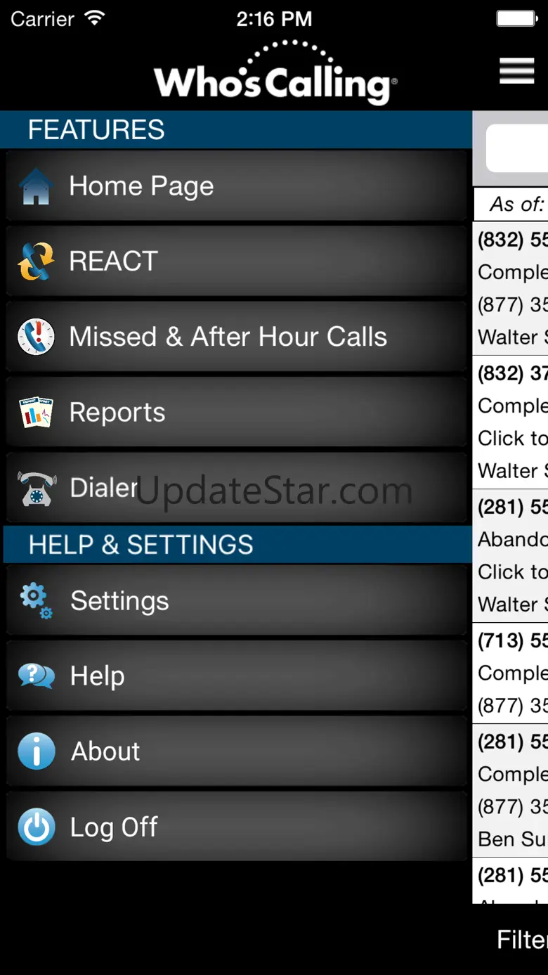 Who's Calling, Inc. 2.080