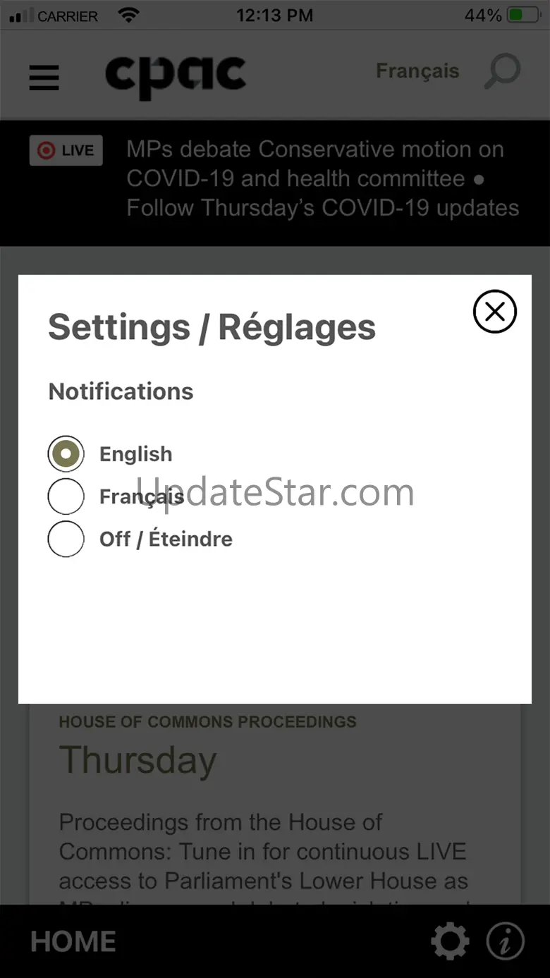CPAC TV 2 GO 5.0.6