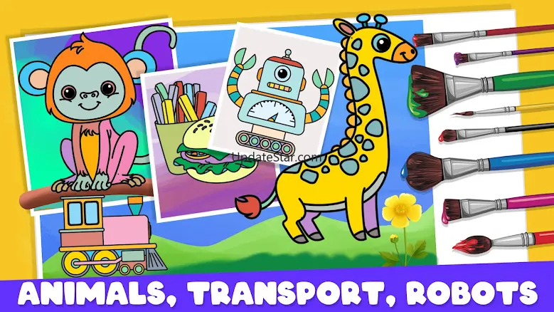 Coloring Book Games for Kids 50