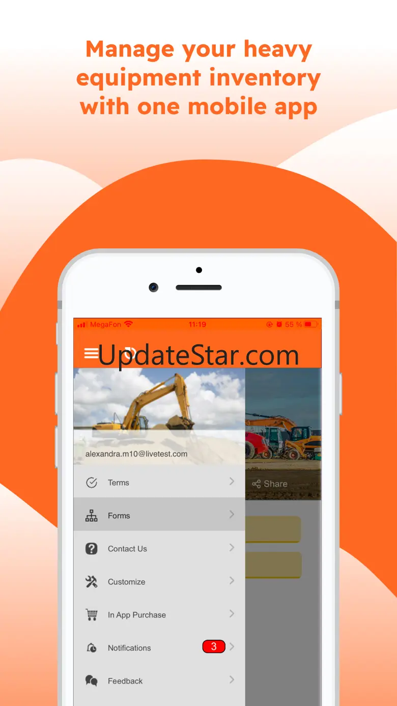 Heavy Equipment Inventory App 1.0.33