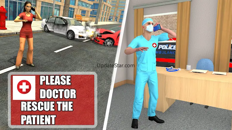 Police Ambulance 3d Game 2023 0.18
