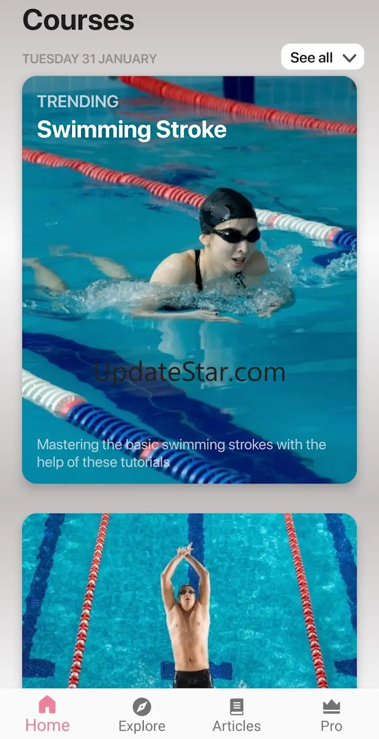 Swimming Lessons: Workout Plan 3.0.398