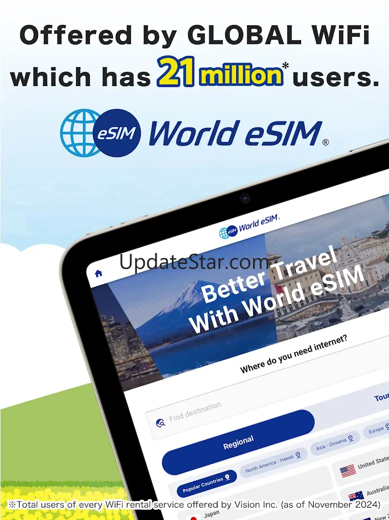 World-eSIM - Travel & Internet 1.0.33
