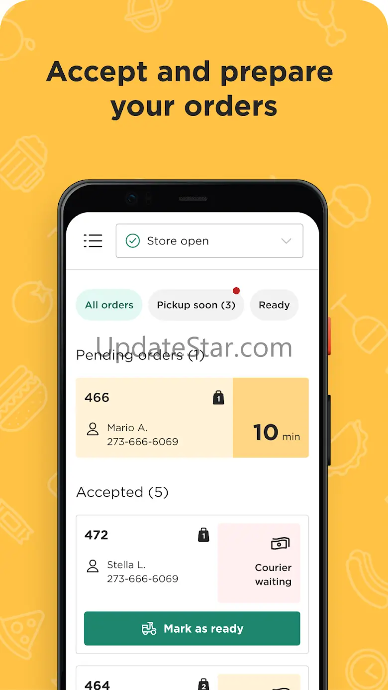 Glovo Partners: Orders 17