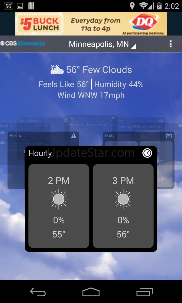 CBS Minnesota Weather 5.7.204
