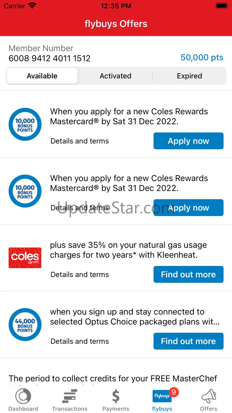 Coles Mobile Wallet 2.5.4