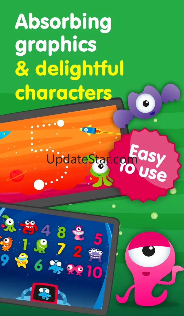 Aliens & Numbers - educational math games to simple learn counting, tracing & addition for kids and toddlers 1.3
