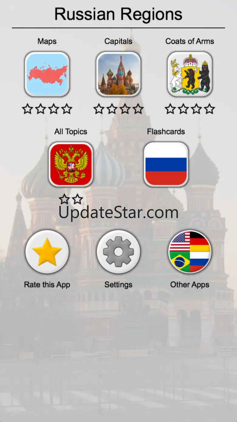 Russian Regions: Quiz on Maps & Capitals of Russia 2.0