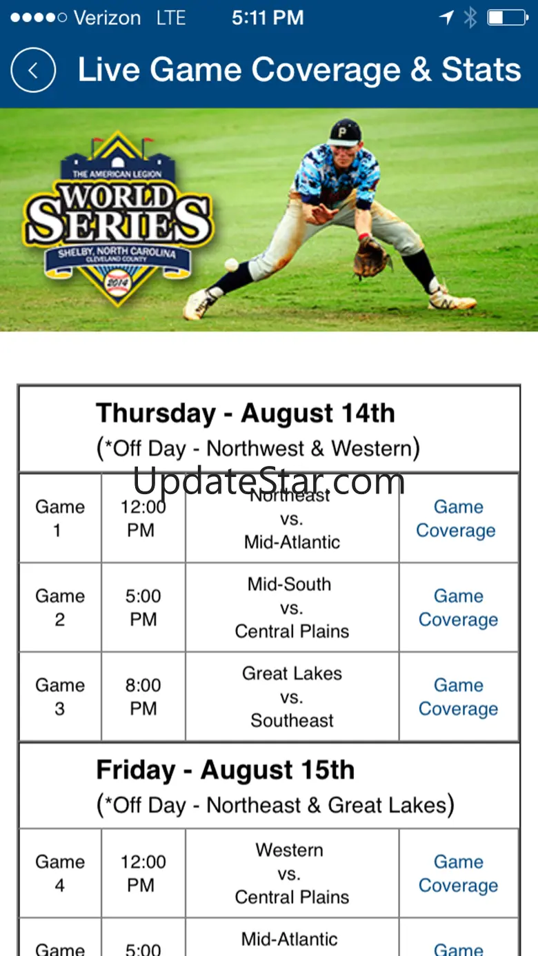 American Legion World Series 1.27.0