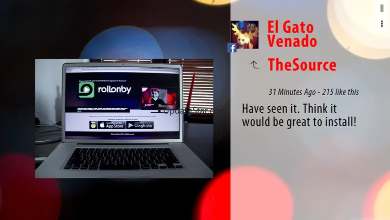 RollOnBy - Bring Your Social Media Feeds to Chromecast TV 2.0.1