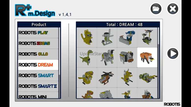 R+ m.Design (ROBOTIS) 1.4.9