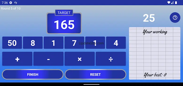 Countdown Numbers & Anagrams 1.159