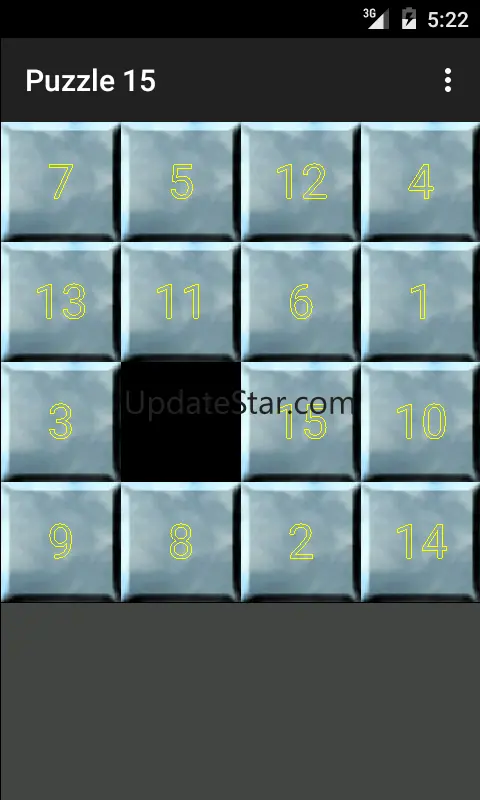 Puzzle 15 for smart watch 2.0