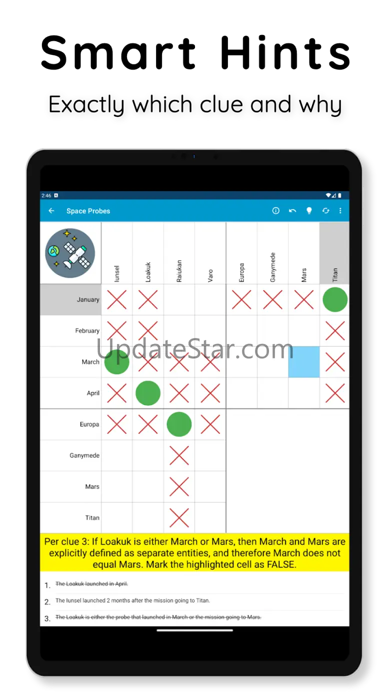 Logic Grid Puzzles: Brain Game 1.5.4
