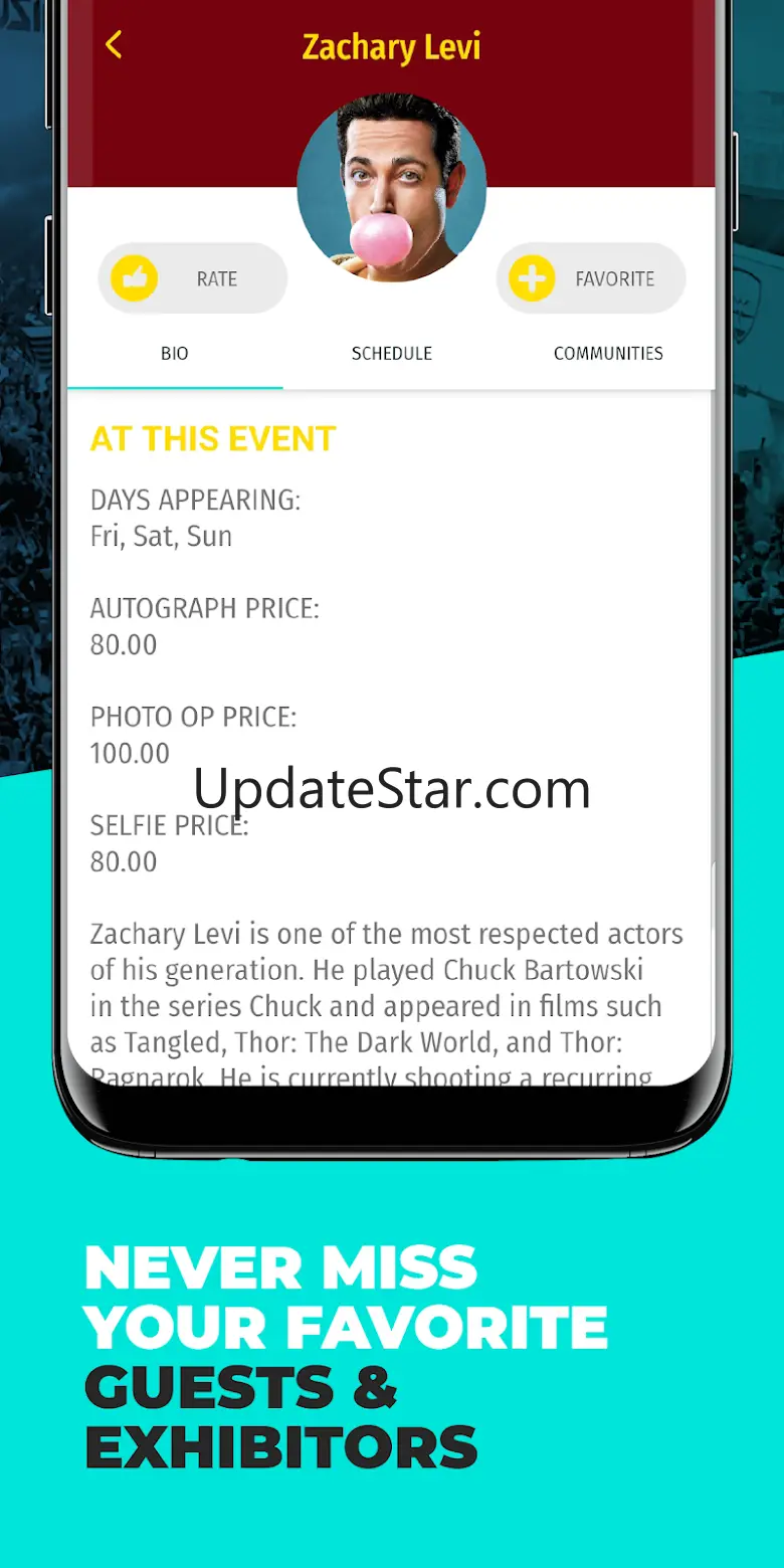 FAN GURU: Events, Conventions, 2.23.125