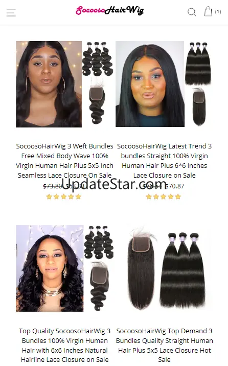 Human Hair Wigs Wholesale Shop 1.0.9