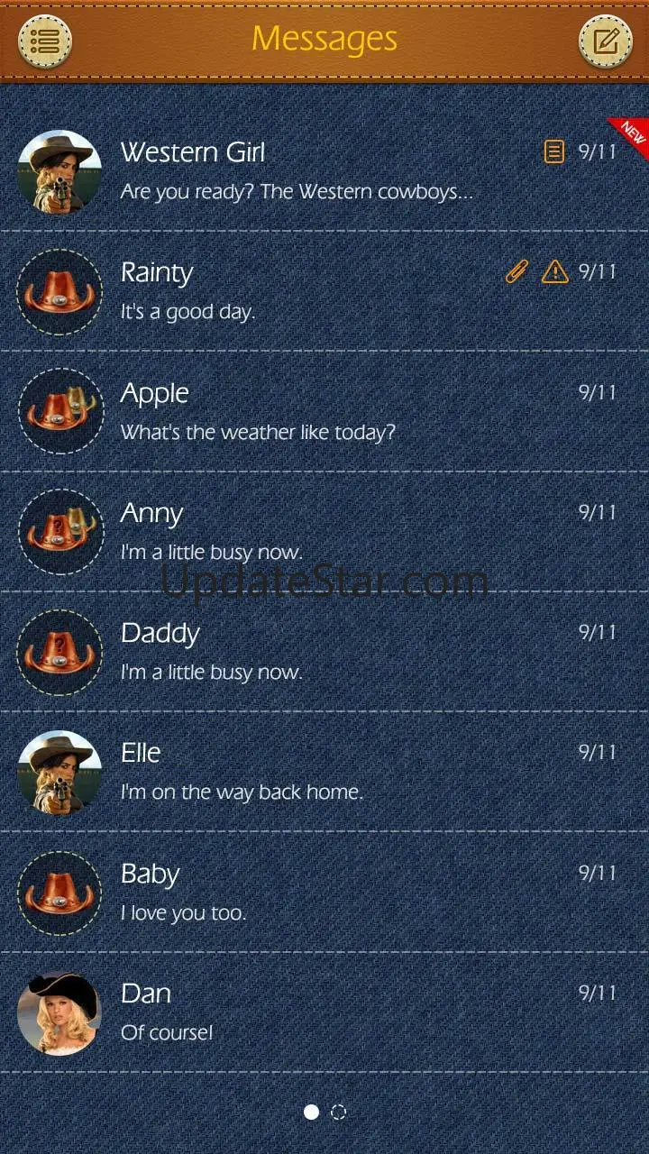 GO SMS PRO WESTLIFE THEME 1.0