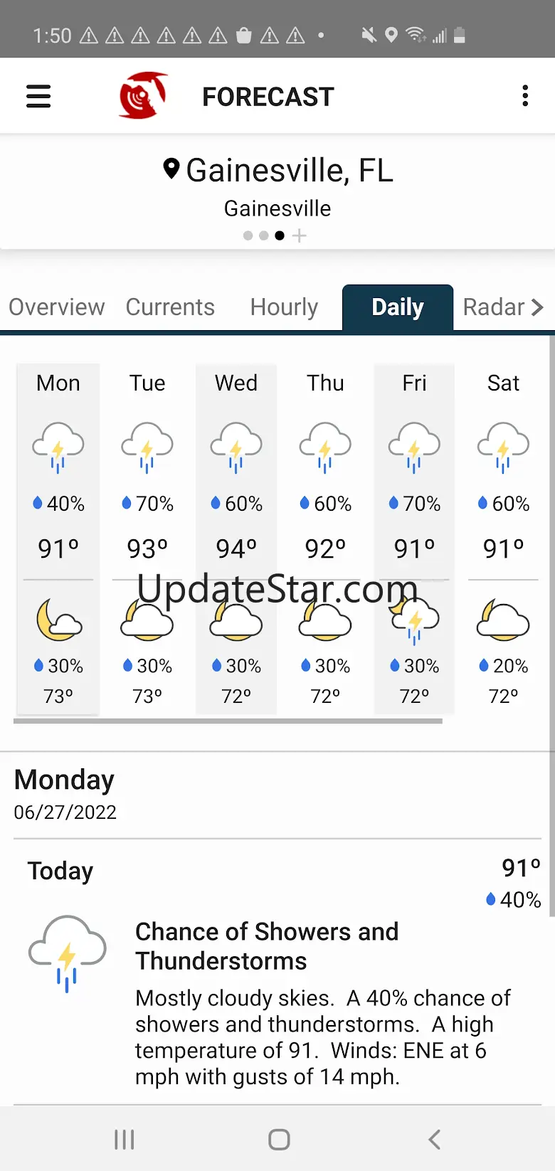 Florida Storms 6.8.2