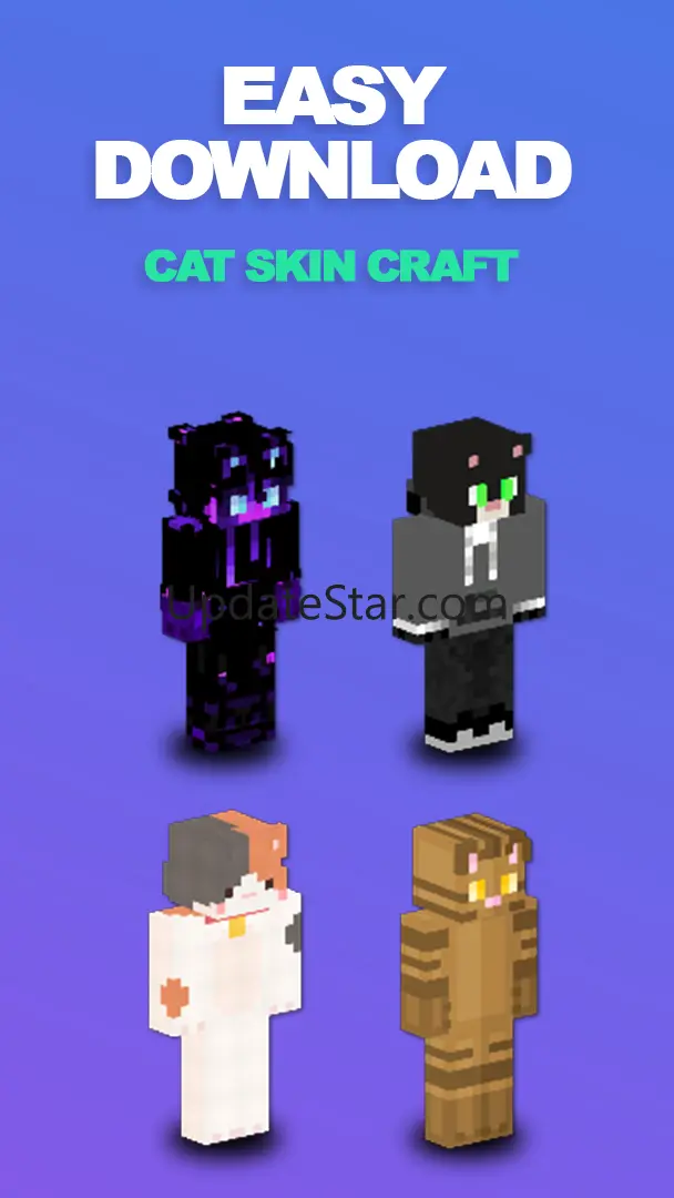 Cat Skin For Minecraft PE Cat Skin For Minecraft v.3.0