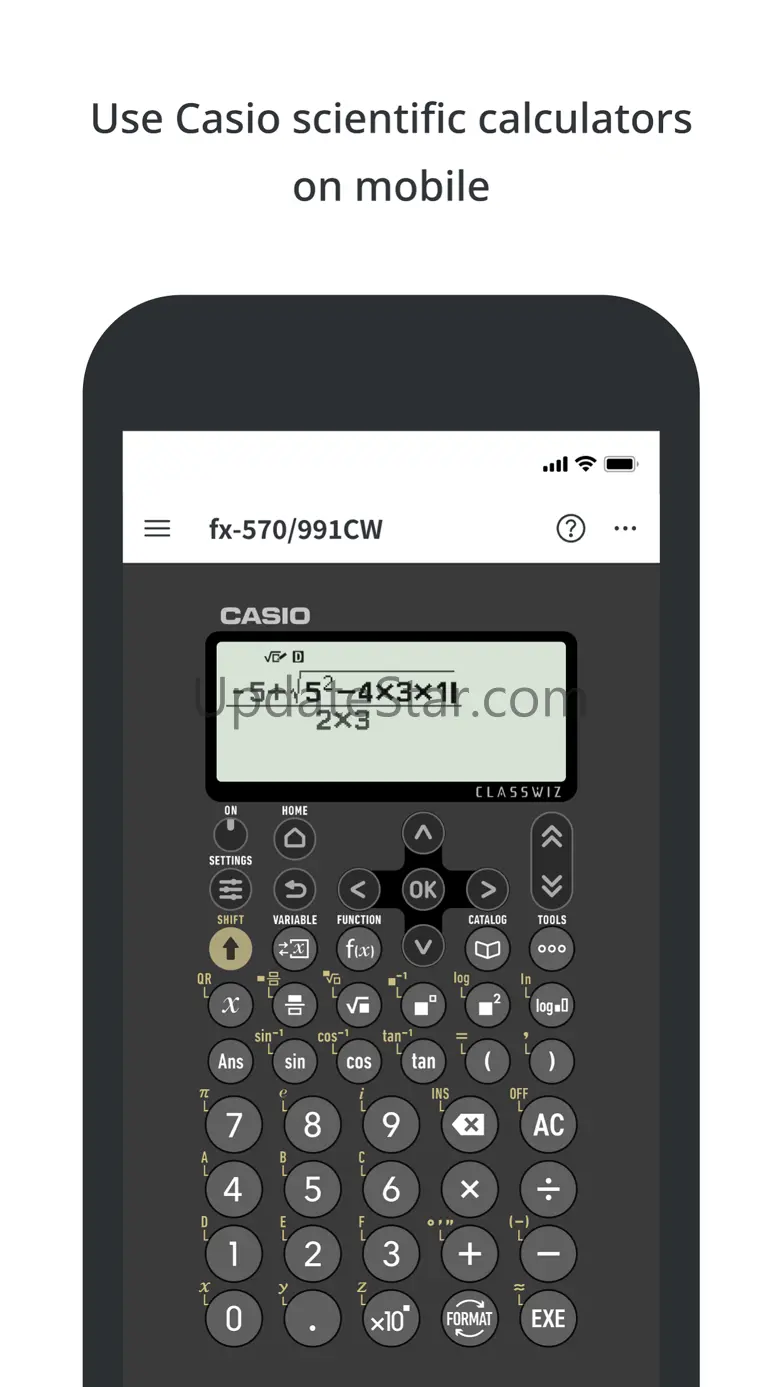 ClassWiz Calc App QR 3.8.0