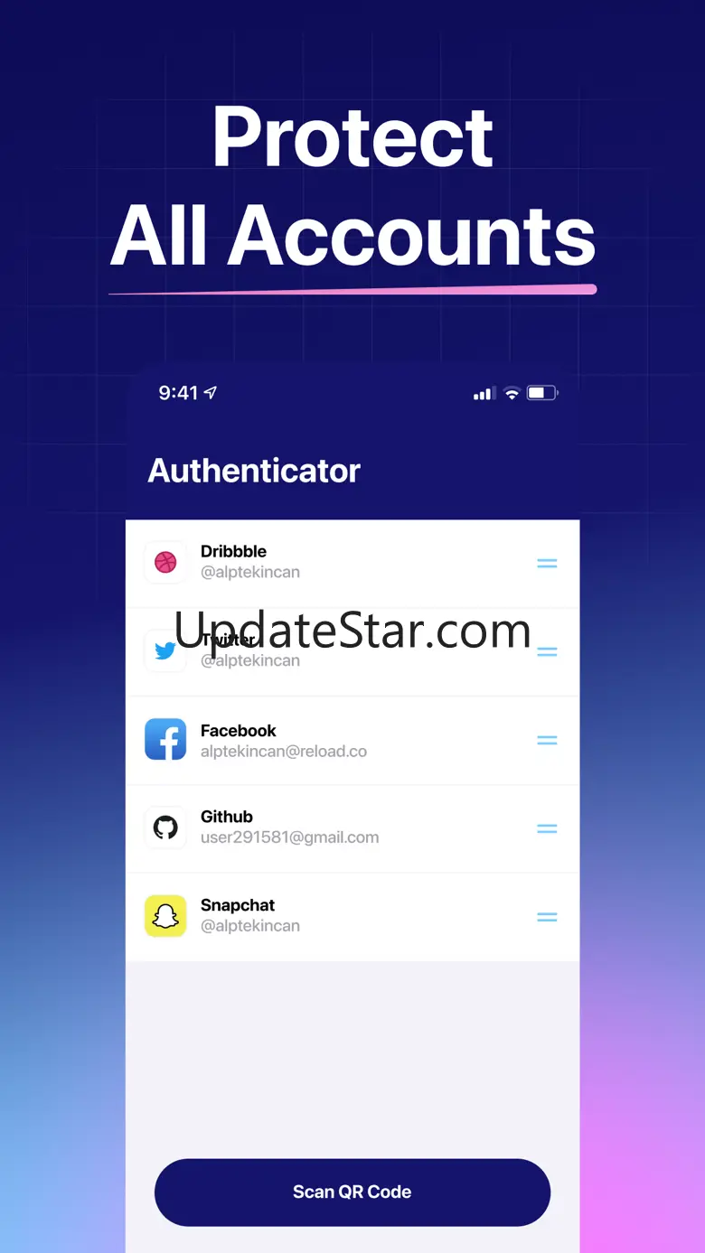 Two Factory Authentication App 1.3