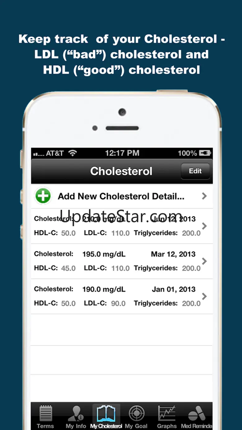 Cholesterol Track-iCholesterol 3.4.0