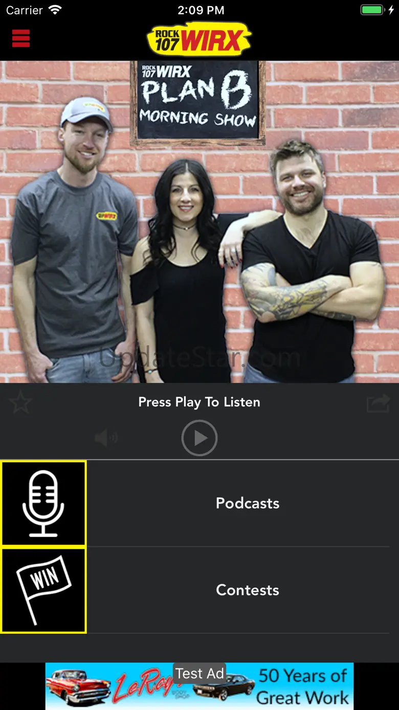 ROCK 107 WIRX 8.2