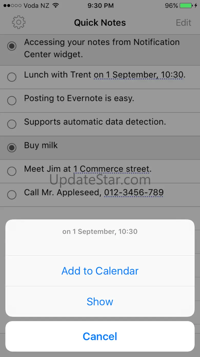 Quick Notes Widget 2.1.6