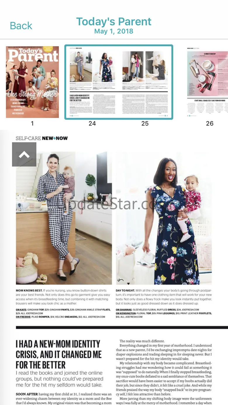 Today’s Parent Magazine 20.01.01