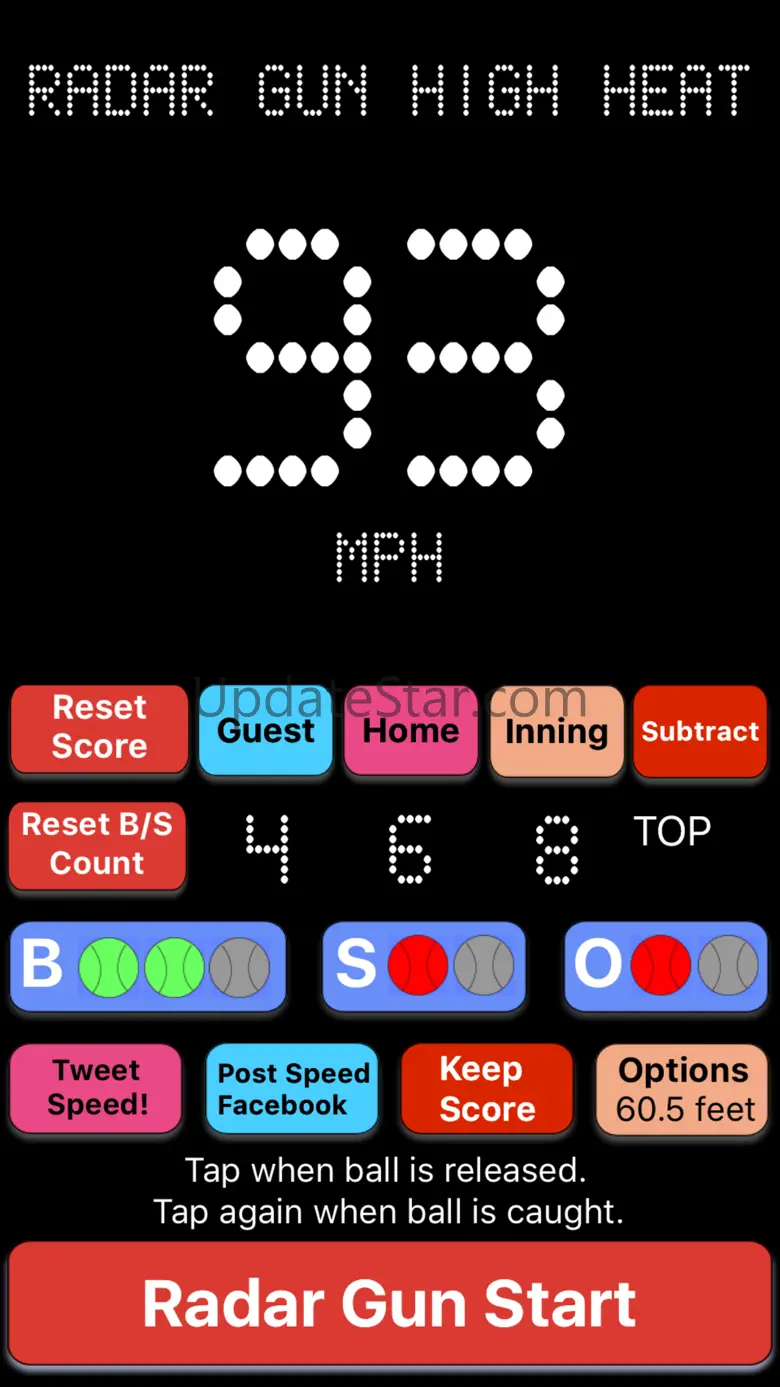 Baseball Radar Gun Pro Speed 1.4.0