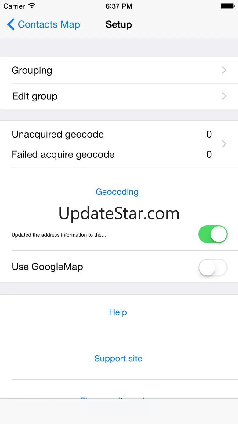 Contacts-Map 8.5