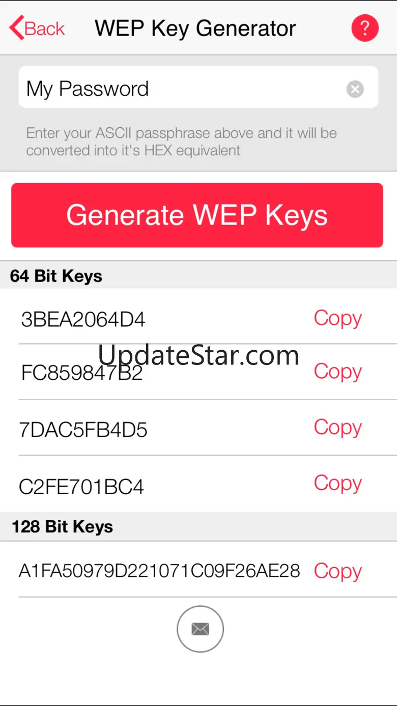 WEP Secure Pro - WEP Key Generator, WPA KeyGen & WiFi Random Password Generator 3.1