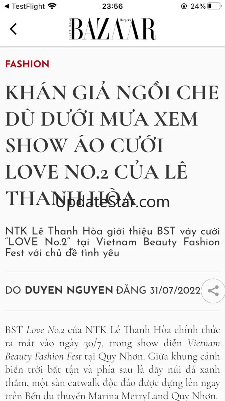 Harper's Bazaar VN 6.0.7