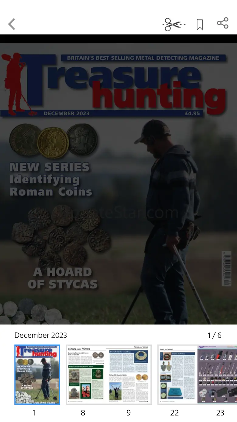 Treasure Hunting magazine 8.4.11