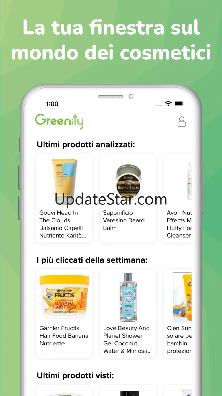 Greenity - Bio INCI Cosmetici 12.9