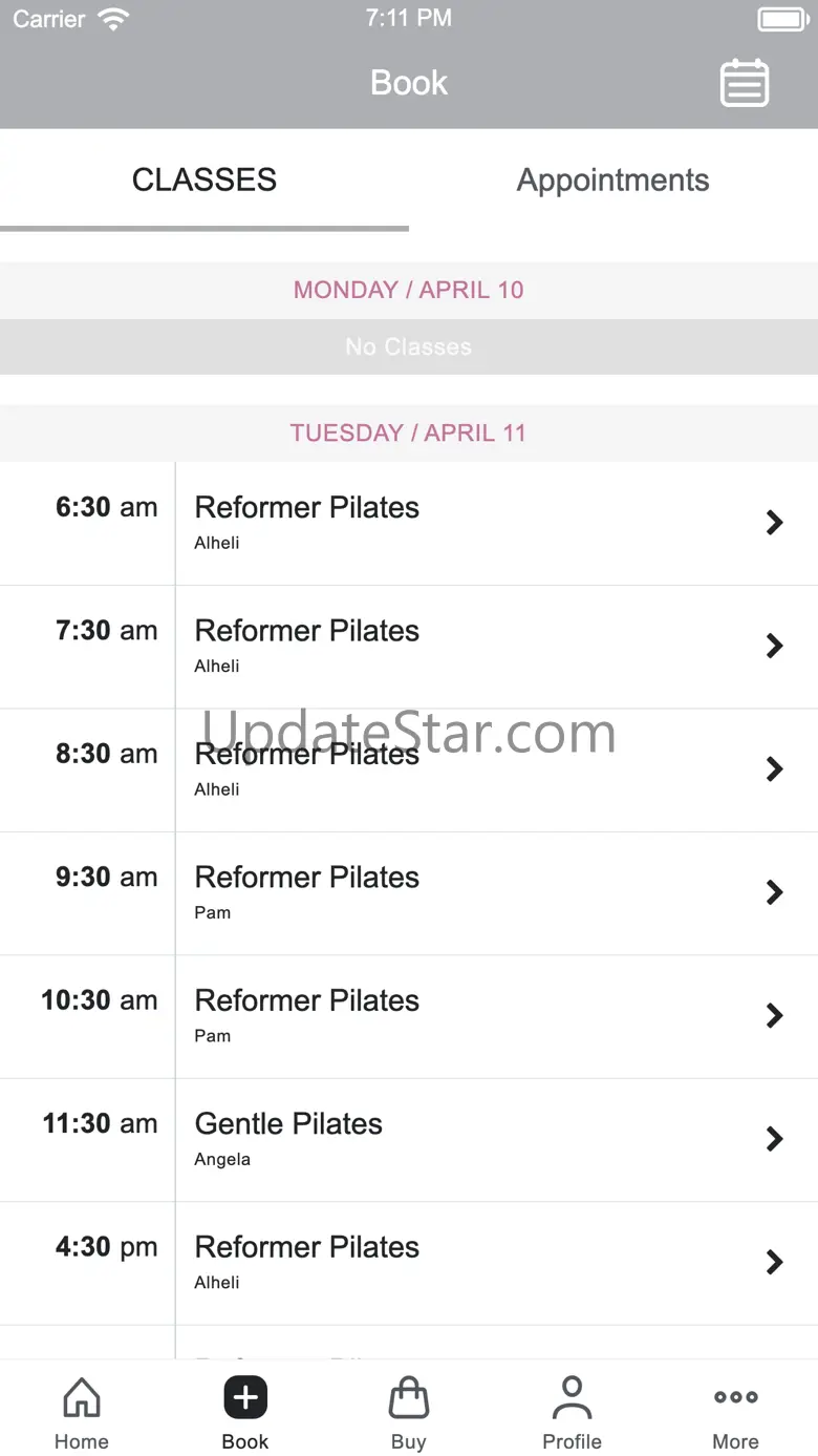 Pilates of Reno 7.500.0