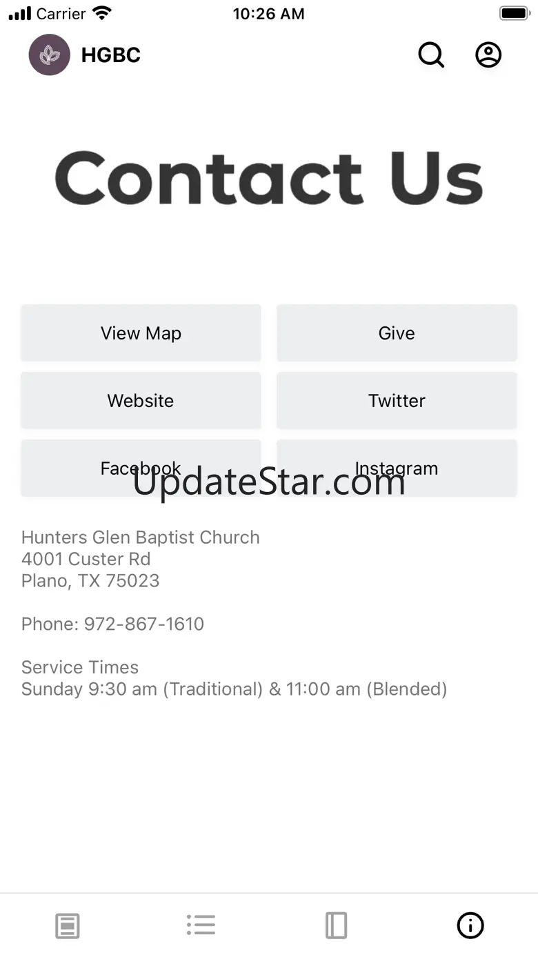 Hunters Glen Baptist Church 6.2.5