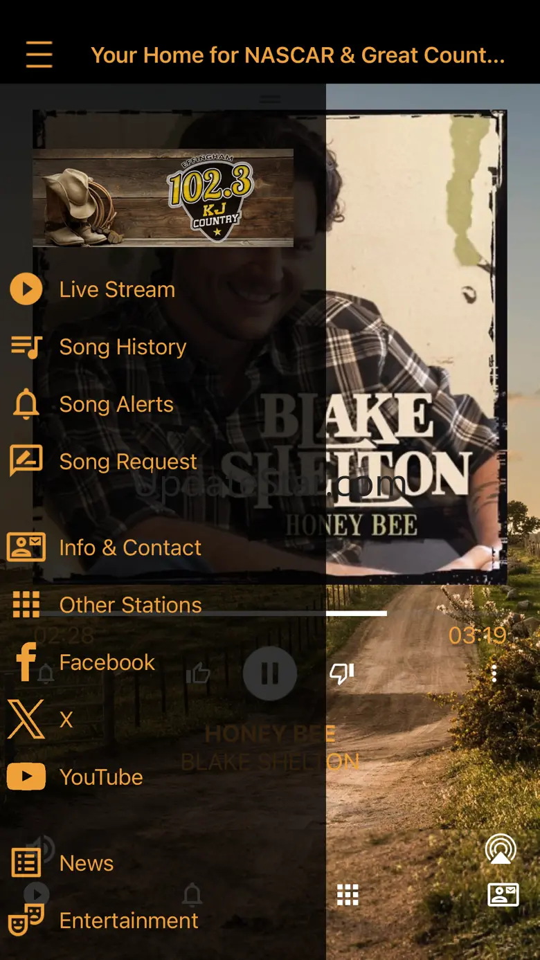 KJ Country 102.3 11.0.67