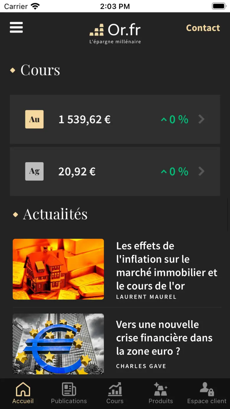 Gold/Silver Price - GoldBroker 2.72