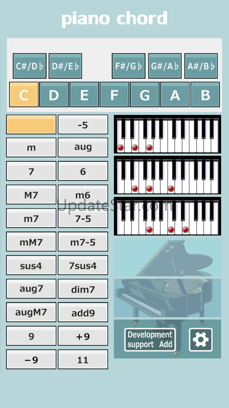 Quick check PianoChords 1.1