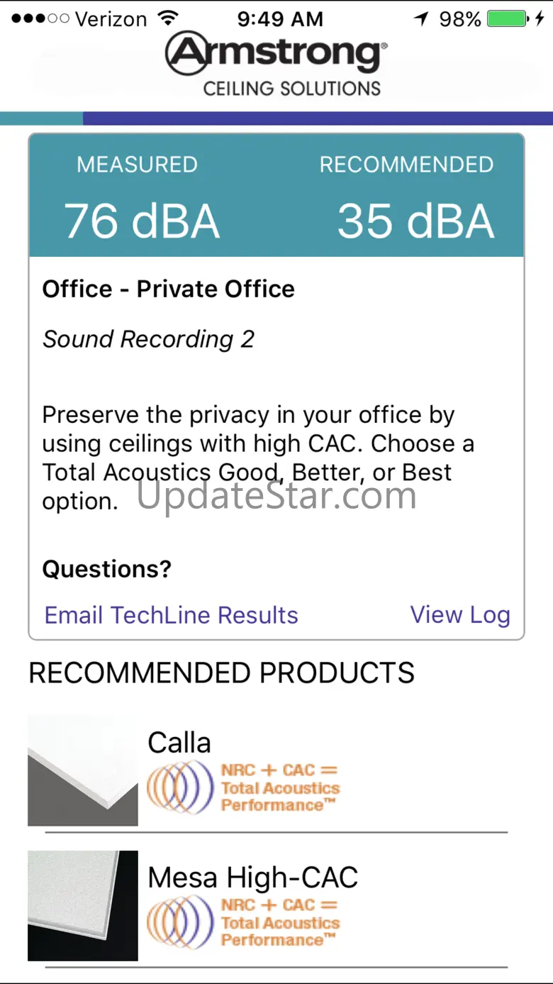 Armstrong Sound Level Meter 1.9.1
