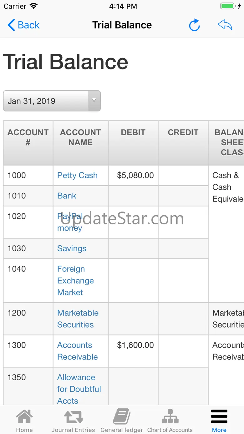 Nano Balance Sheet 6.2