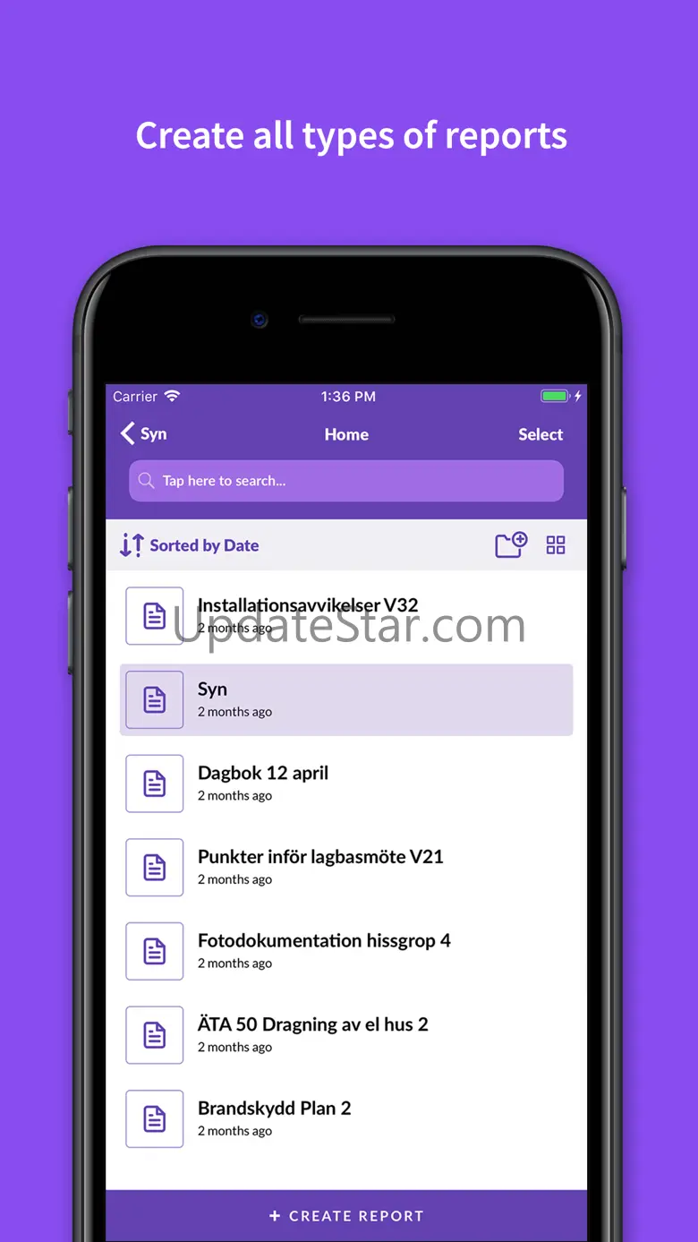 iControl: Construction reports 1.15.17
