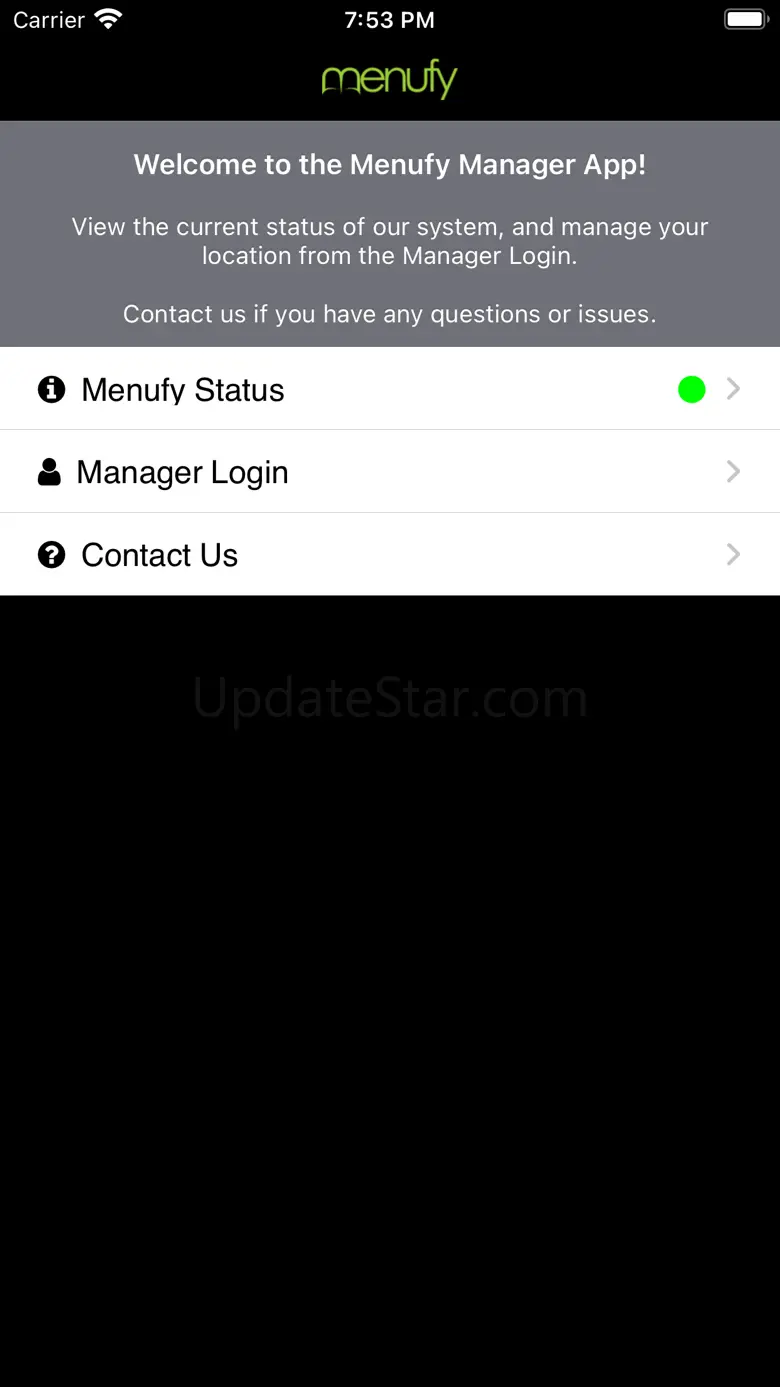 Menufy Business Manager 2.04