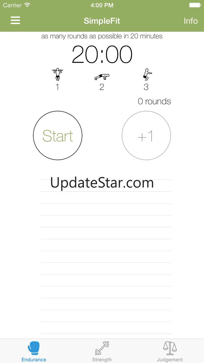 SimpleFitApp 1.1