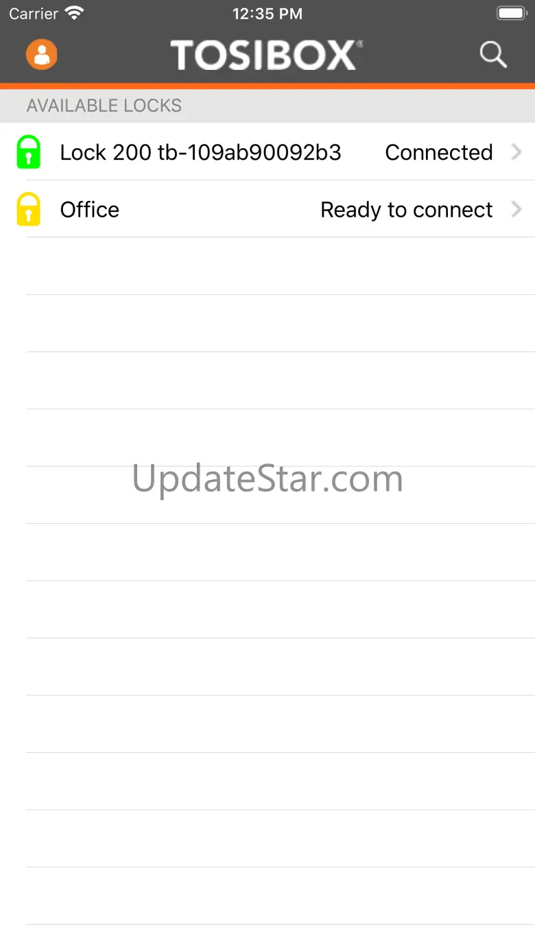 TOSIBOX Mobile Client 2.3.1