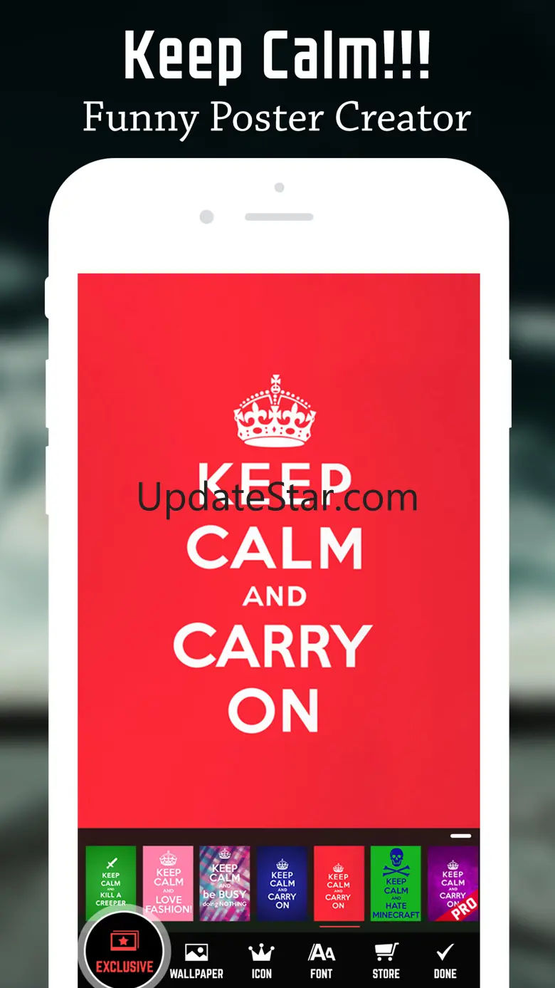 Keep Calm!!! Funny Poster Maker 2.2