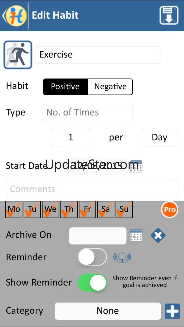 Habit Tracker Free 1.6